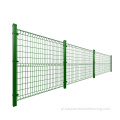 RAL 6005 Zielone ogrodzenie siatki powlekanej PVC